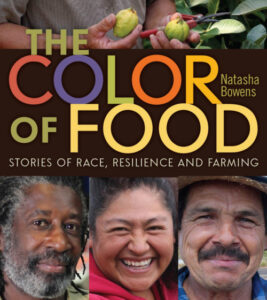 Cover photo of Natasha Bowens-Blair book The Color of Food